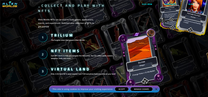 Alien Worlds: Play-to-earn